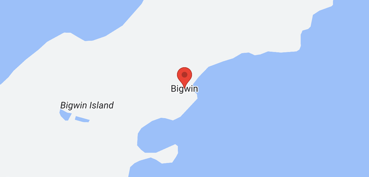 map of 202 BIGWIN ISLAND